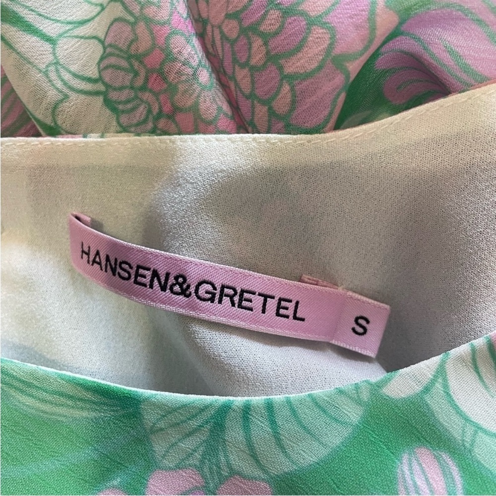 Hansen + Gretel Josephine Cut-Out Maxi Dress Size S - Picture 13 of 14
